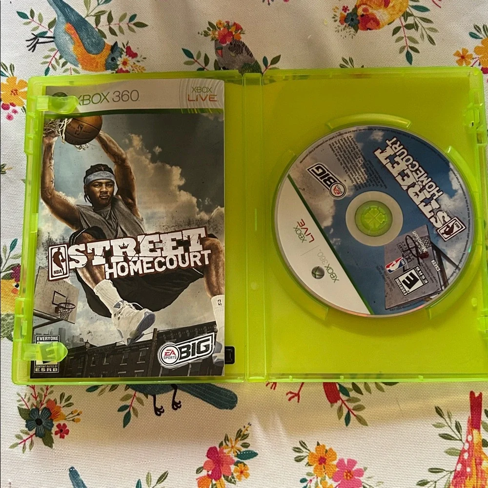 X-Box 360 NBA Street: Homecourt 2007 Arcade-Style 3 On 3 Basketball Game Unused